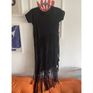 All Saints fringe dress